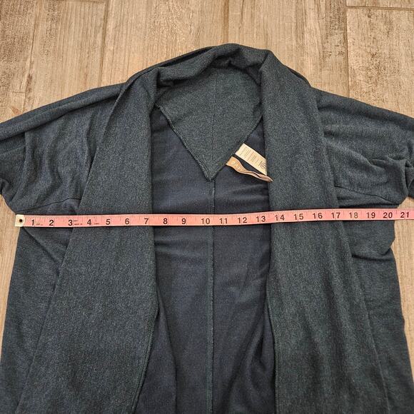 Athleta Cardigan Womens S Size Nirvana‎ Wear Two Ways Wrap Open Front Waterfall - Picture 5 of 12